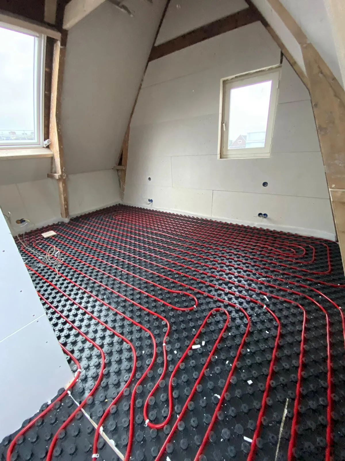 Nieuwe vloerverwarming in Amsterdam