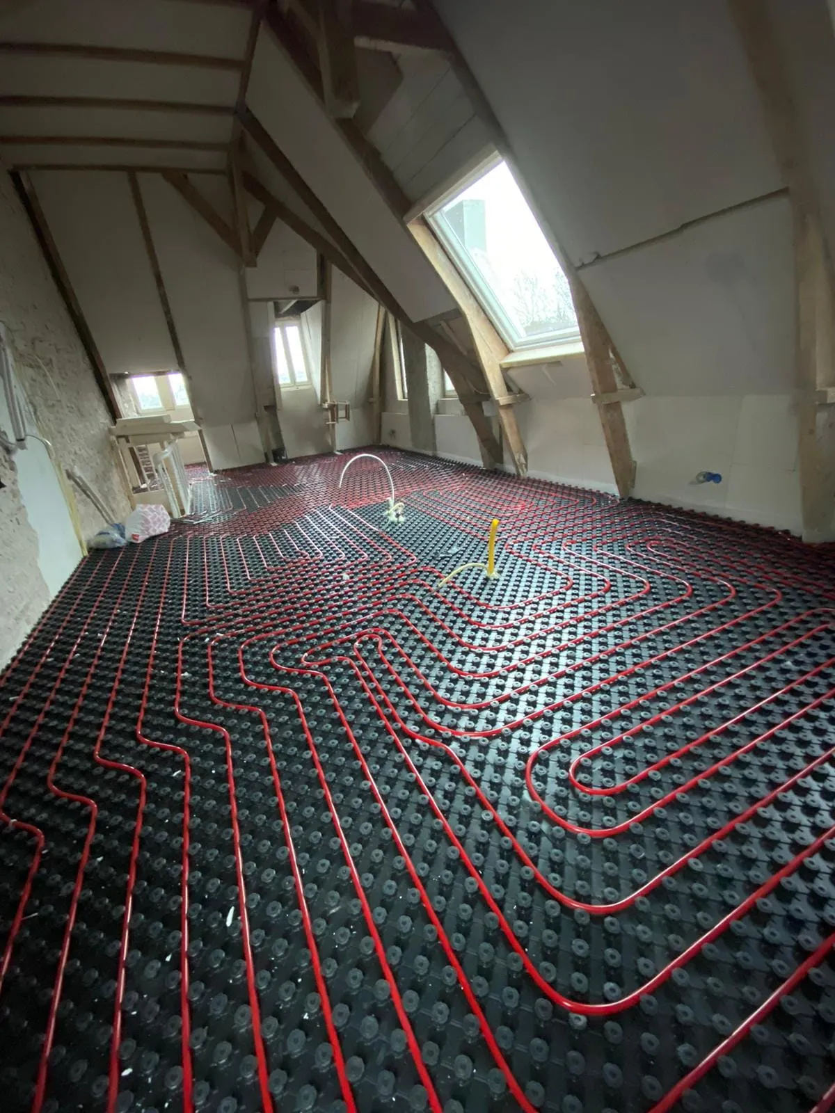 Nieuwe vloerverwarming in Amsterdam